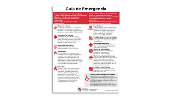 spanish emergency guide