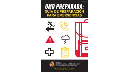 cover of be umd ready booklet in spanish